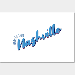 Nashville in 1806 Posters and Art